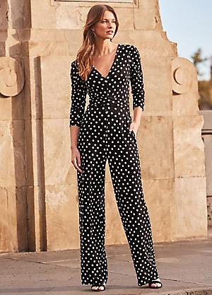 Edvintorg Womens Formal Jumpsuits Fashion Summer Solid Casual