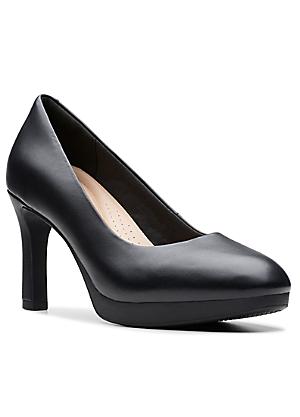 Clarks best sale womens heels