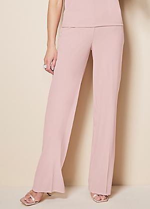 Slim Leg Side Split Trousers by In The Style Jess Millichamp