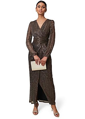 Metallic dresses clearance online