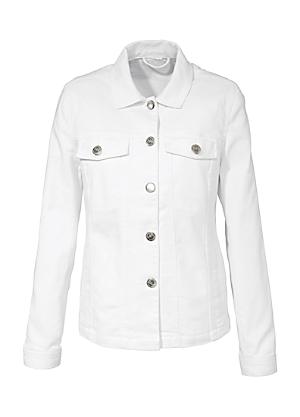 Ladies white jacket size on sale 20