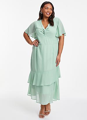 Quiz mint hot sale green dress