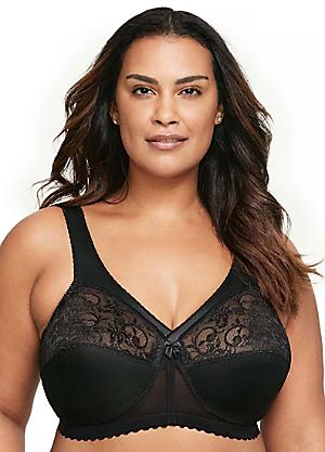 Full Figure Plus Size MagicLift Front Close Support Bra by Glamorise