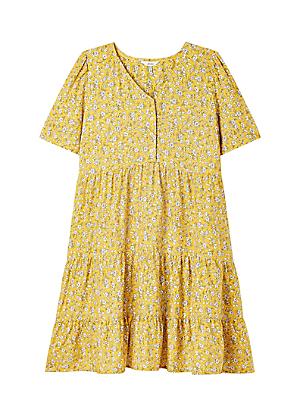 Buttercup Floral Print Frill Dress by Whistles