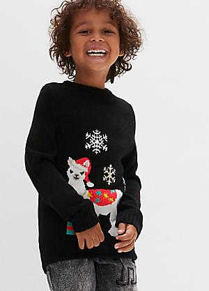 bonprix Kids Long Sleeve Christmas T-shirt