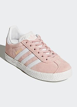 Kids pink adidas trainers online