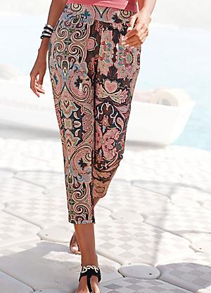 Paisley Print Beach Trousers by LASCANA