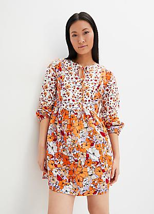 Floral Print Jersey Dress by bonprix