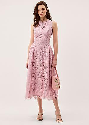 white lace sequin dress A line White Tulle Lace Sequin Long Prom Dress, White Formal Graduation  Party Dress main image 1