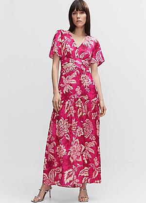 chinese dress ladies Mango Long Sleeve Maxi main image 1