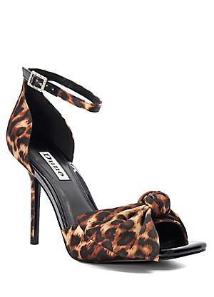 Dune orders leopard print heels