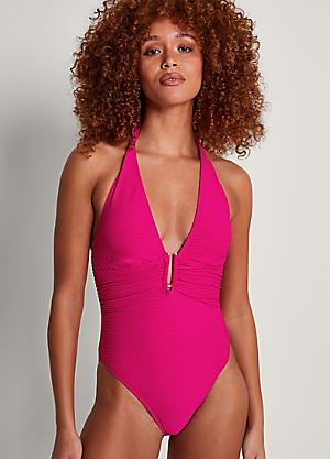 Cancun One-Piece Swimsuit by Bravissimo, Pink