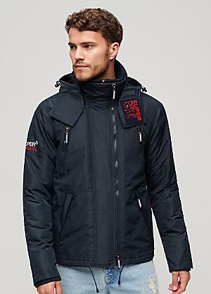 Hooded Sports Puffer Jacket by Superdry