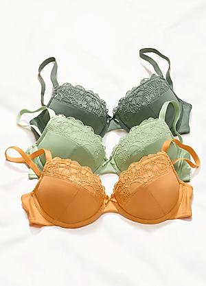Pack of 2 Non-Underwired Bras by Petite Fleur