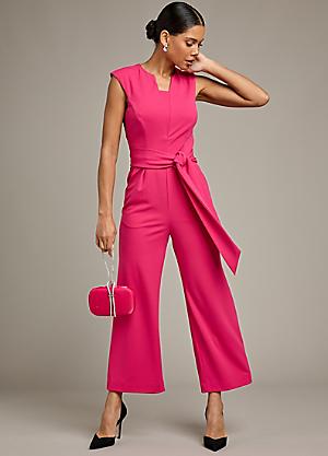 Pink jumpsuit shorts on sale