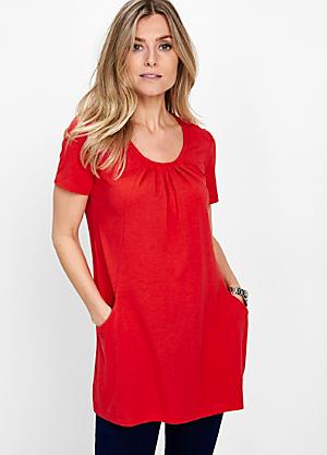 Shop for Red, Tunics, Tops, Womens