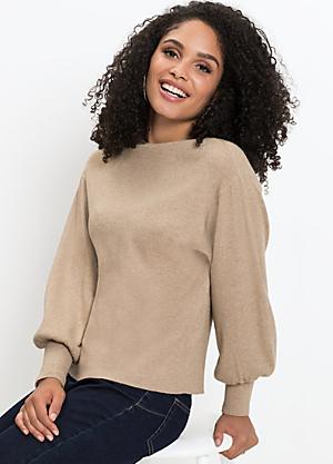 RLEHJN Jumpers for Women UK Clearance Cable Knit Jumper Ladies Jumpers Crew  Neck Knitted Jumpers Sweater Solid Color Casual Knitwear Pullover Loose  Sweater Sweatshirt Long Sleeve Tops Beige : : Fashion