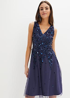 bonprix party dresses bonprix Corsage Collar Party Dress