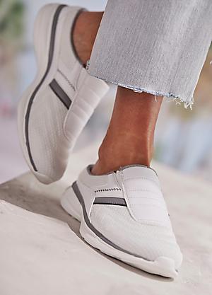 womens adidas slip on trainers