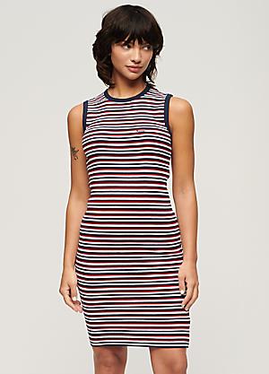 superdry stripe midi dress Ladies Superdry Tiana Midi Dress