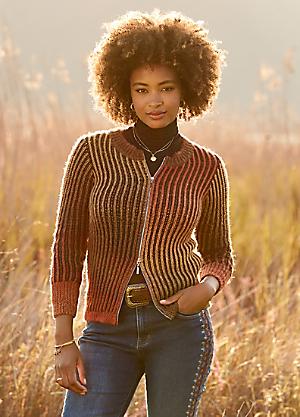 Cardigan Femme Joe Browns - Style Fair Isle Rayé Vintage