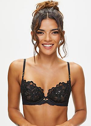 The Icon Padded Sustainable Plunge Bra by Ann Summers