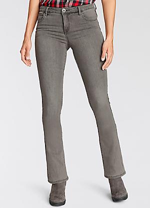 Grey bootcut jeans sales womens