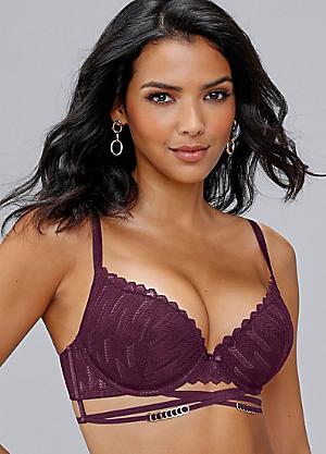 Push-Up Lace Bra by Vivance Dreams