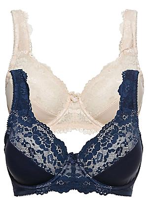 Pack of 2 Support Bras by bonprix