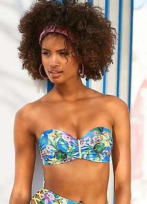 Halterneck Bikini Top by bonprix