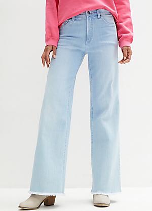 High Rise Wide Leg Nora Jeans by Mango