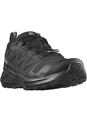 Black best sale salomon trainers