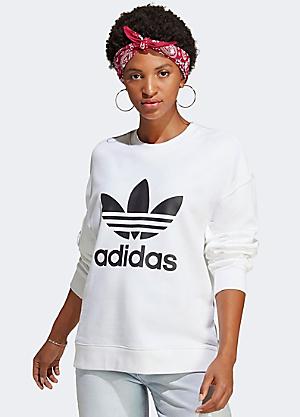 Womens adidas sale grey sweatshirt