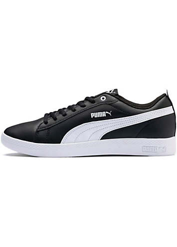 Trainers Smash V2 Sneakers Leather Sneakers Puma Smash Trainers Black Kids' Puma  Smash V2