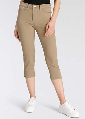Jeans Levi's 311 Shaping Skinny Capri Donna - Cotone E Viscosa, Vita Media, Lavabile In Lavatrice - Foto 4