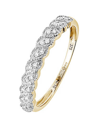 Twist on sale eternity ring