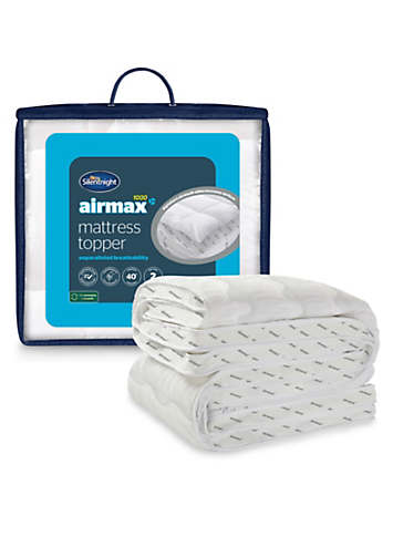 silentnight airmax anti allergy mattress topper