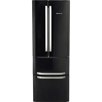 American Fridge Freezer Ffu4d K 1 By Hotpoint Black Look Again