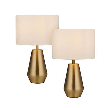 touch table lamps pair