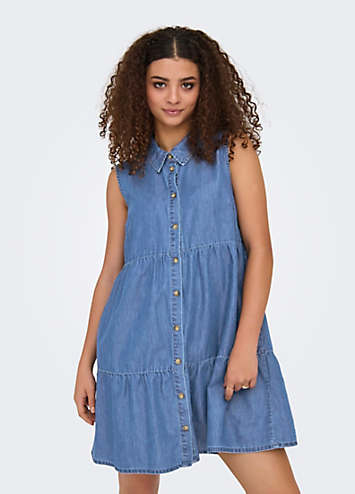 Bea Denim Dress by Only | Look Again