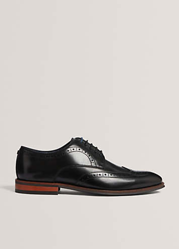 Markuse Brogue Derby Formal Shoe Tan