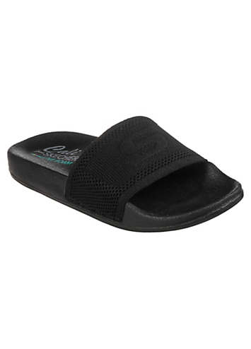 Skechers on sale slides black