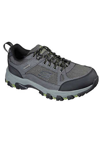 skechers toe cap trainers