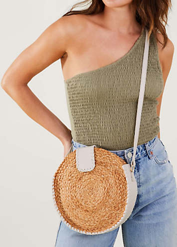 Sunnie leather sale circular bag