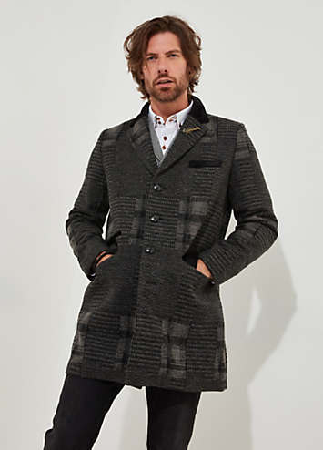 Classic Patchwork Coat by Joe Browns Look Again