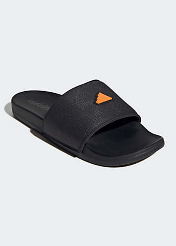 Adidas black slippers online