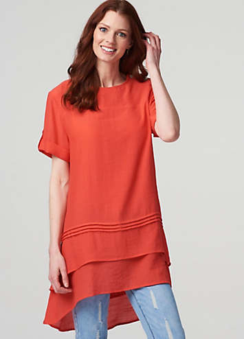 Coral-Layered-Longline-Tunic-