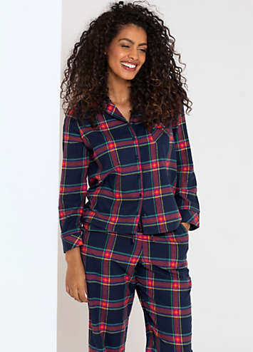 Pour Moi Womens Sofa Love Long Sleeve Top Pyjama 