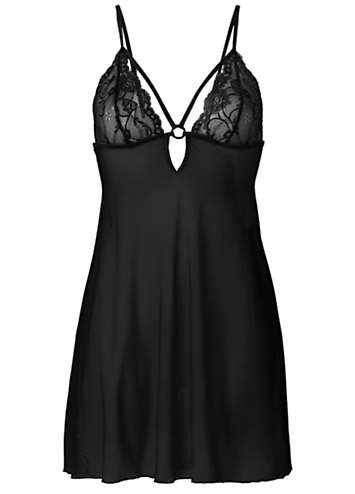 Cut-Out Cup Negligee by Erotik by bonprix | Look Again