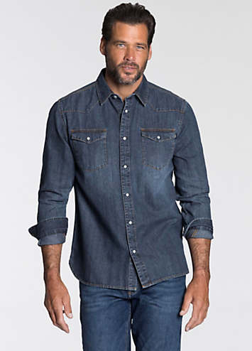 Arizona denim hot sale shirt